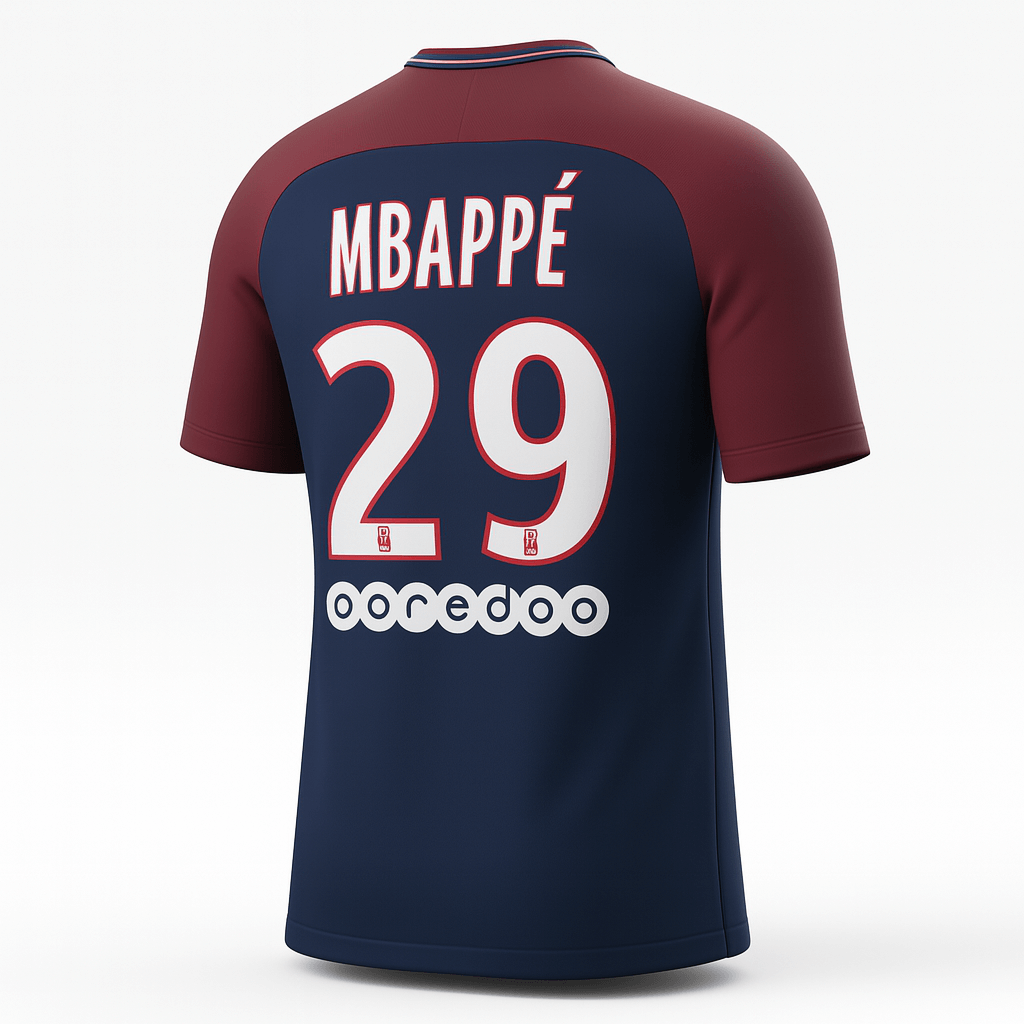 2017–18 Paris Saint-Germain Home Mbappe #29 (New) - Size S
