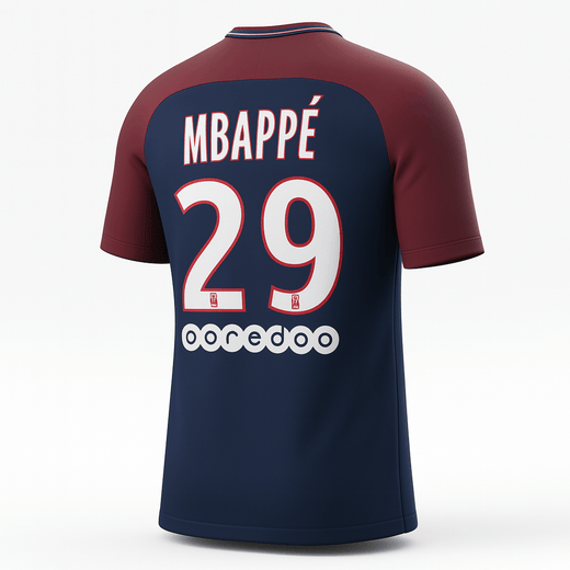 2017–18 Paris Saint-Germain Home Mbappe #29 (New) - Size XL