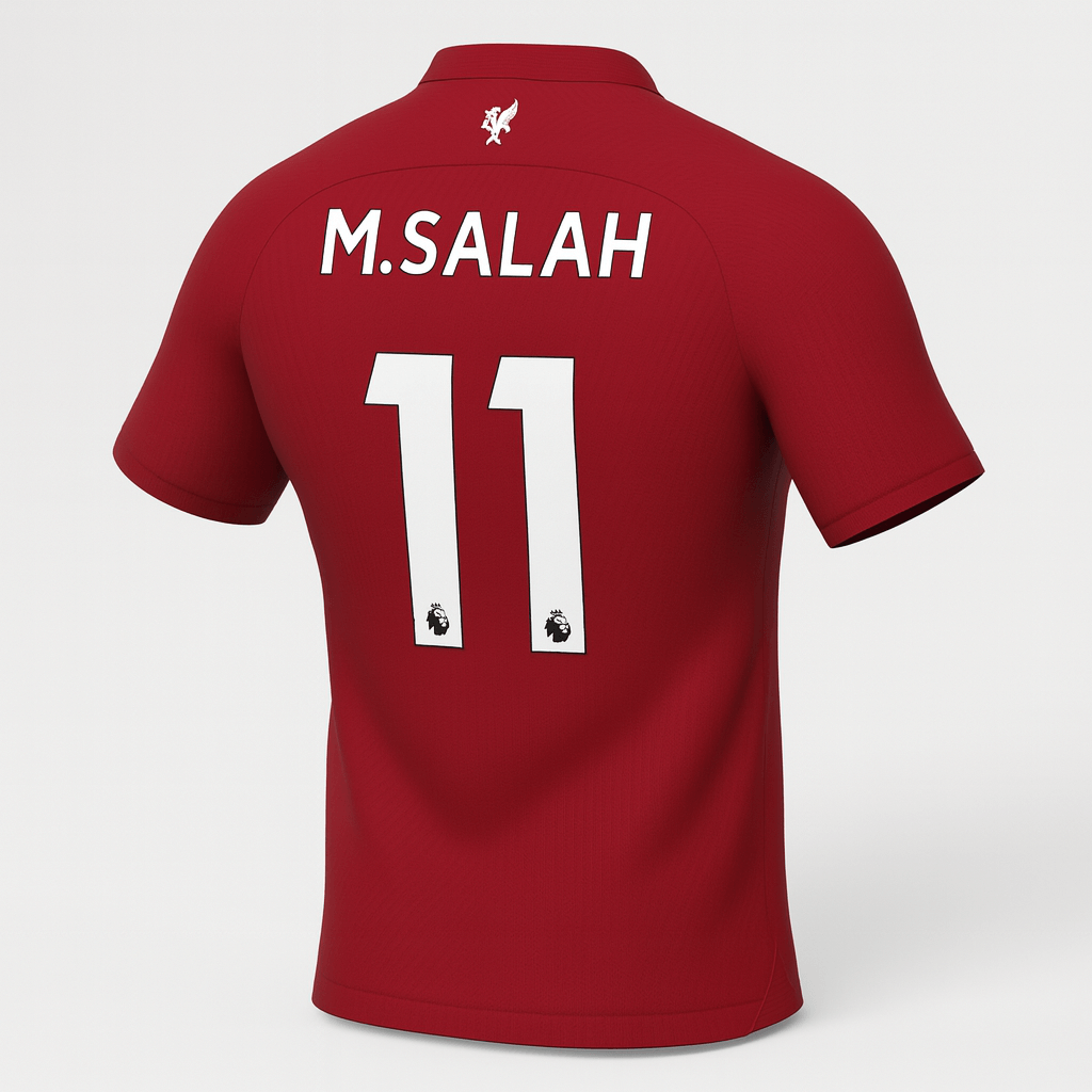 2018–19 Liverpool Home M.Salah #11 (New) - Size XL