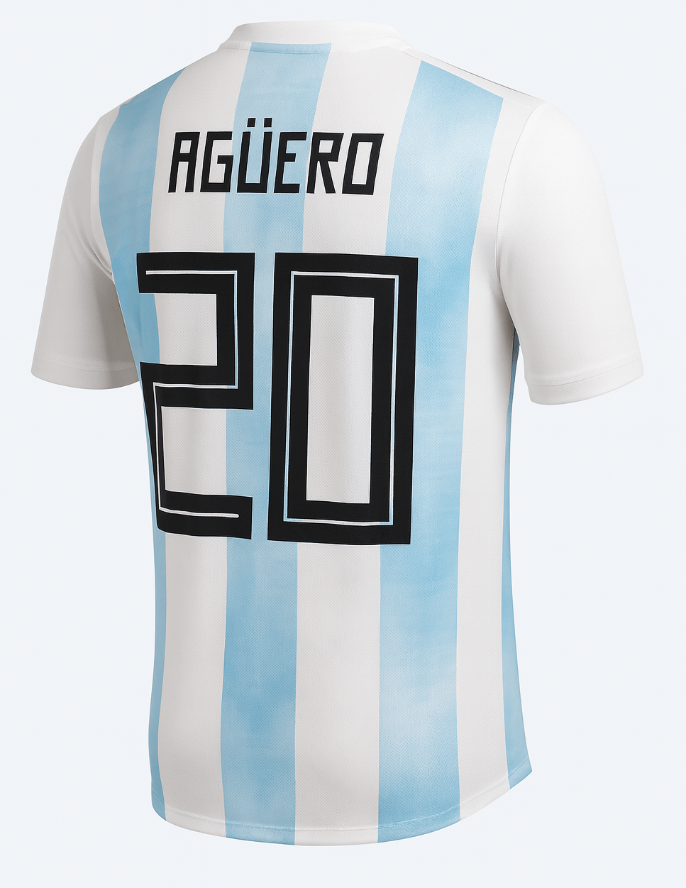 2018 Argentina Home Agüero #20 (New) - Size XL