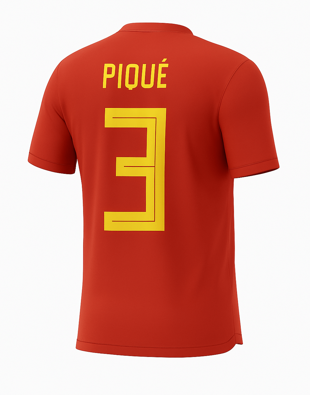 2018 Spain Home Pique #3 (New) - Size XS