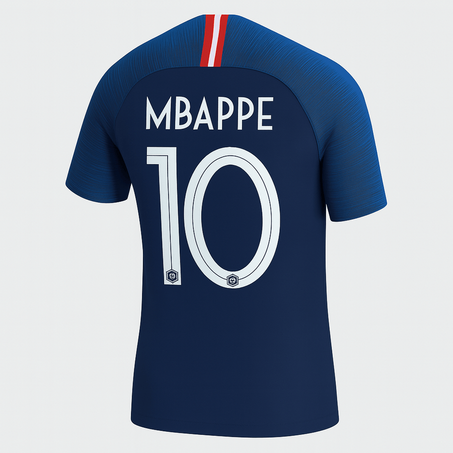 2018 France Home Mbappe #10 (New) - Size XL - image 1