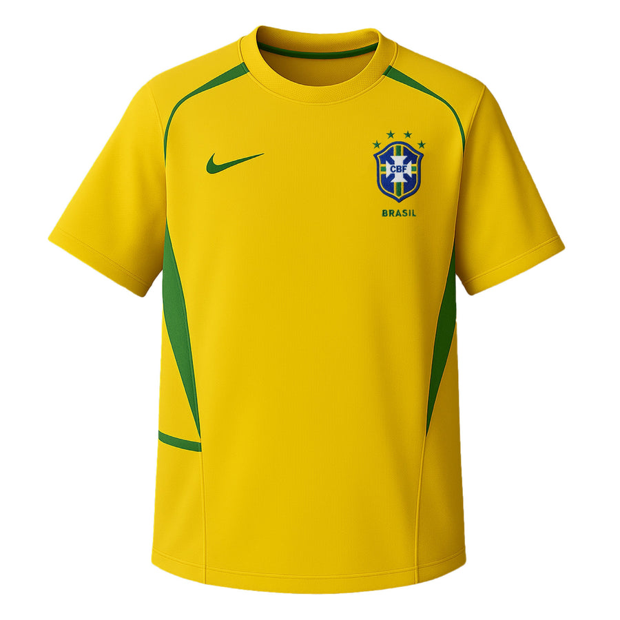 Brazil 2001-2002 Home (Feels Like New) - Size S