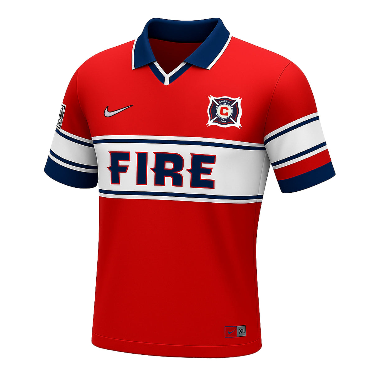 Chicago Fire 1997-1998 Home (Feels Like New) - Size L