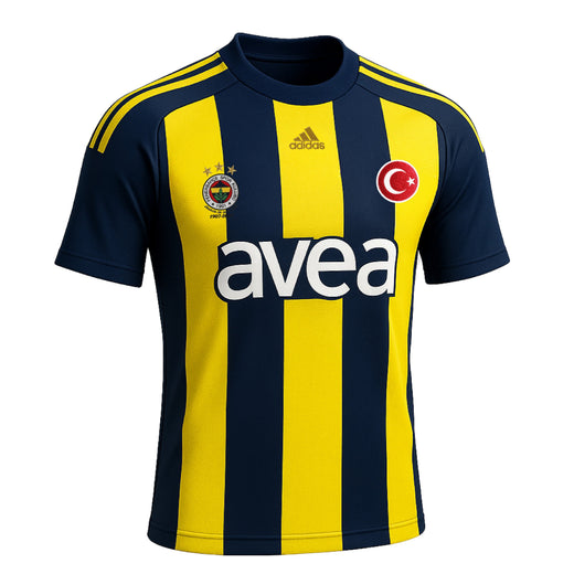 Fenerbahçe 2007-2008 Home (New) - Size XS
