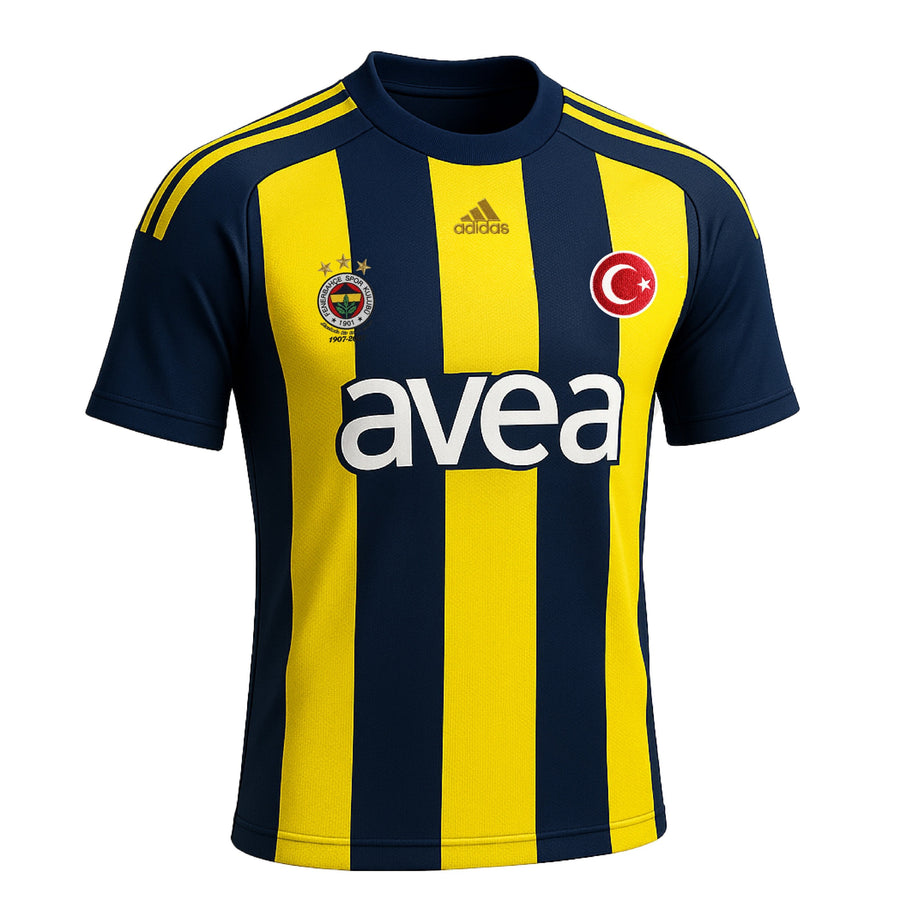 Fenerbahçe 2007-2008 Home (New) - Size M