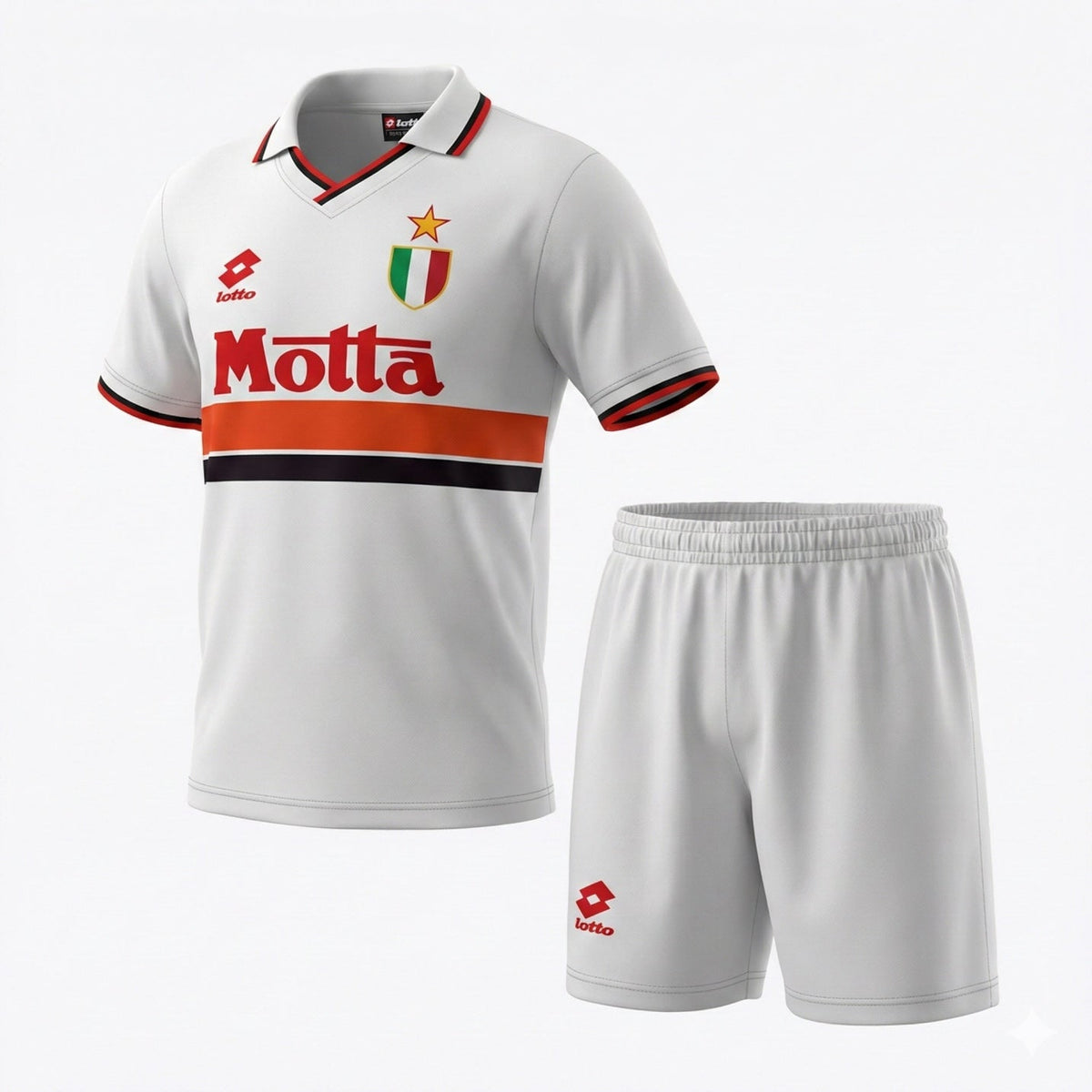AC Milan Away 1993/1994 Kids Kit (Feels Like New) - Size 20