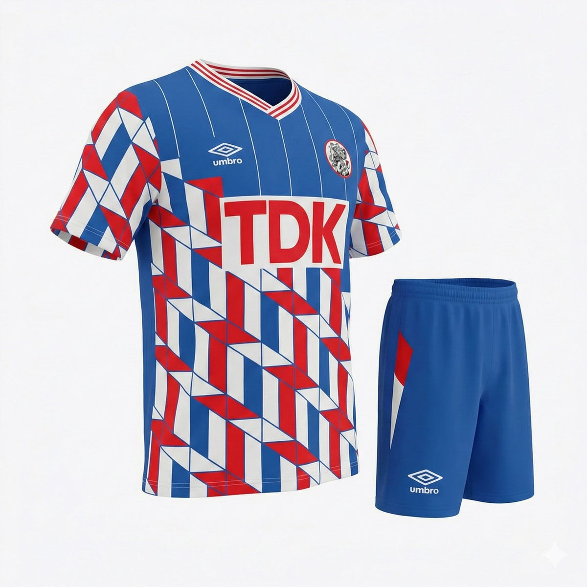 Ajax Away 1989/1990 Kids Kit (Very Good Condition) - Size 22
