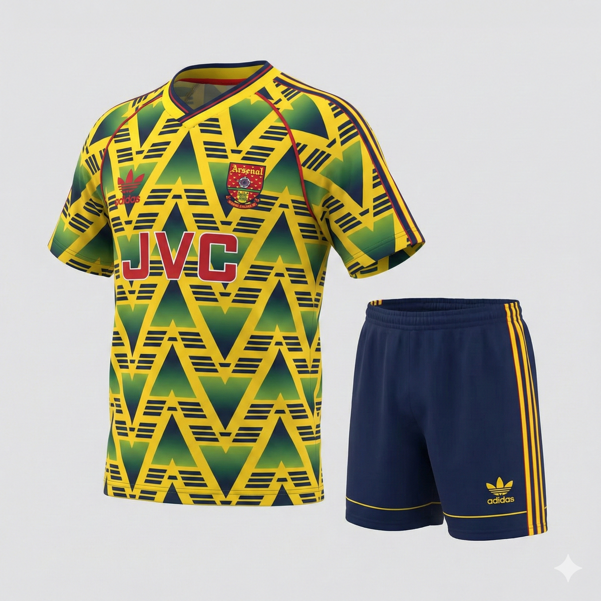 Arsenal Away 1991/1993 Kids Kit (Feels Like New) - Size 28