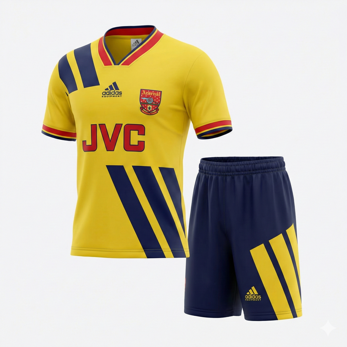 Arsenal Away 1993/1994 Kids Kit (Feels Like New) - Size 28
