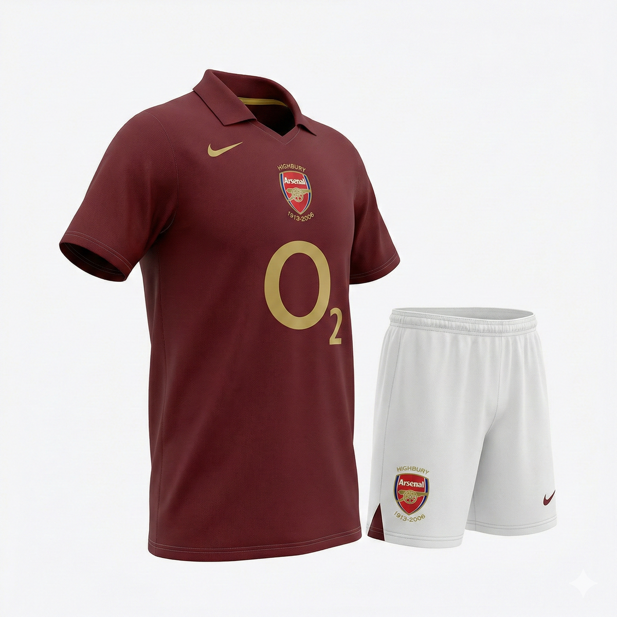 Arsenal Home 2005/2006 Kids Kit (Feels Like New) - Size 24