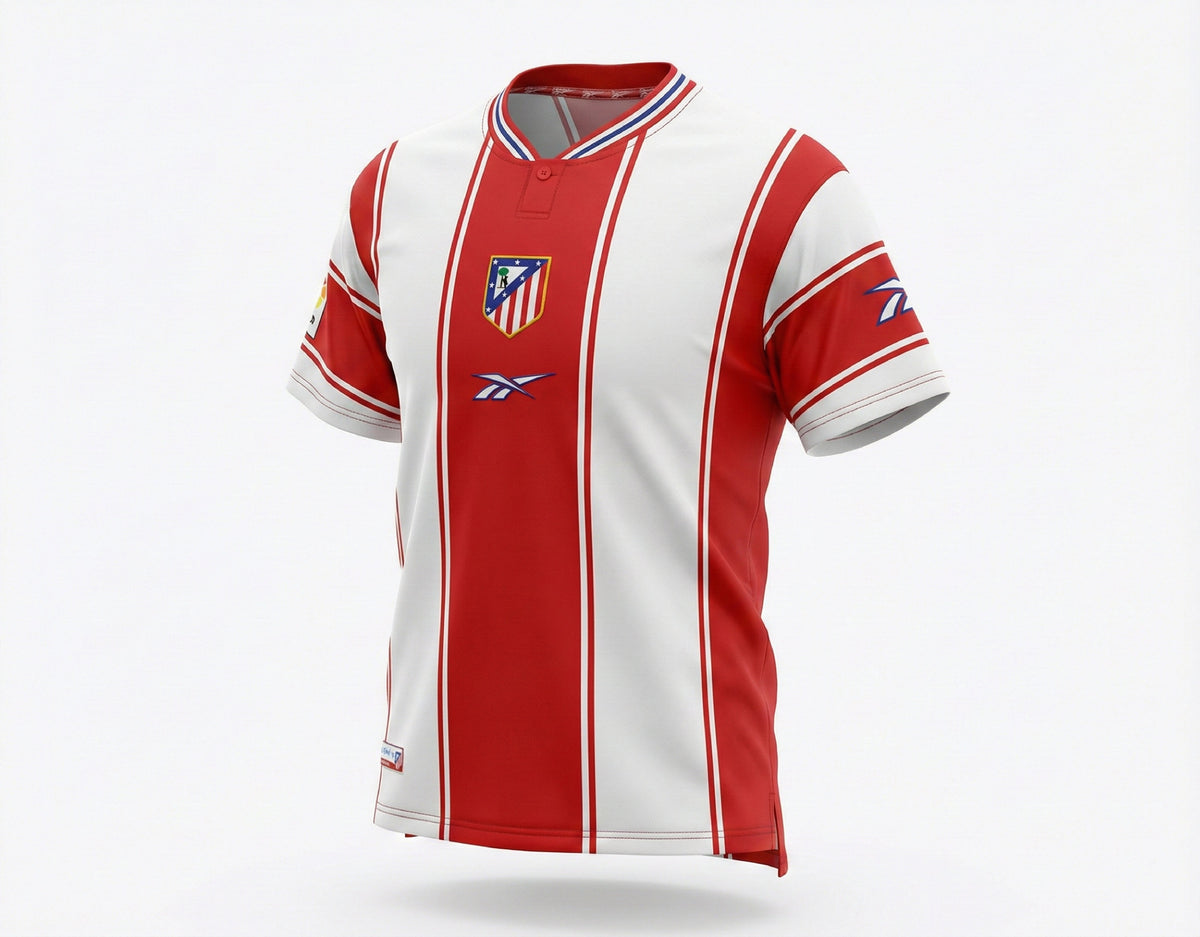 Atlético Madrid 1999-2000 Home (Feels Like New) - Size L