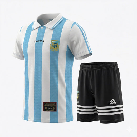 Argentina Home 1994 Kids Kit (Feels Like New) - Size 24