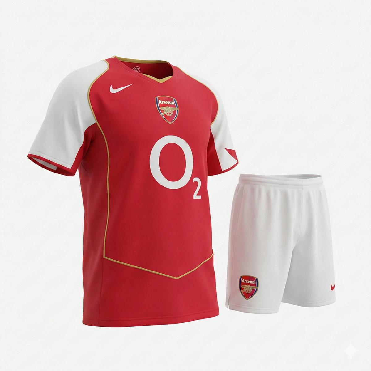 Arsenal Home 2004/2005 Kids Kit (Feels Like New) - Size 28