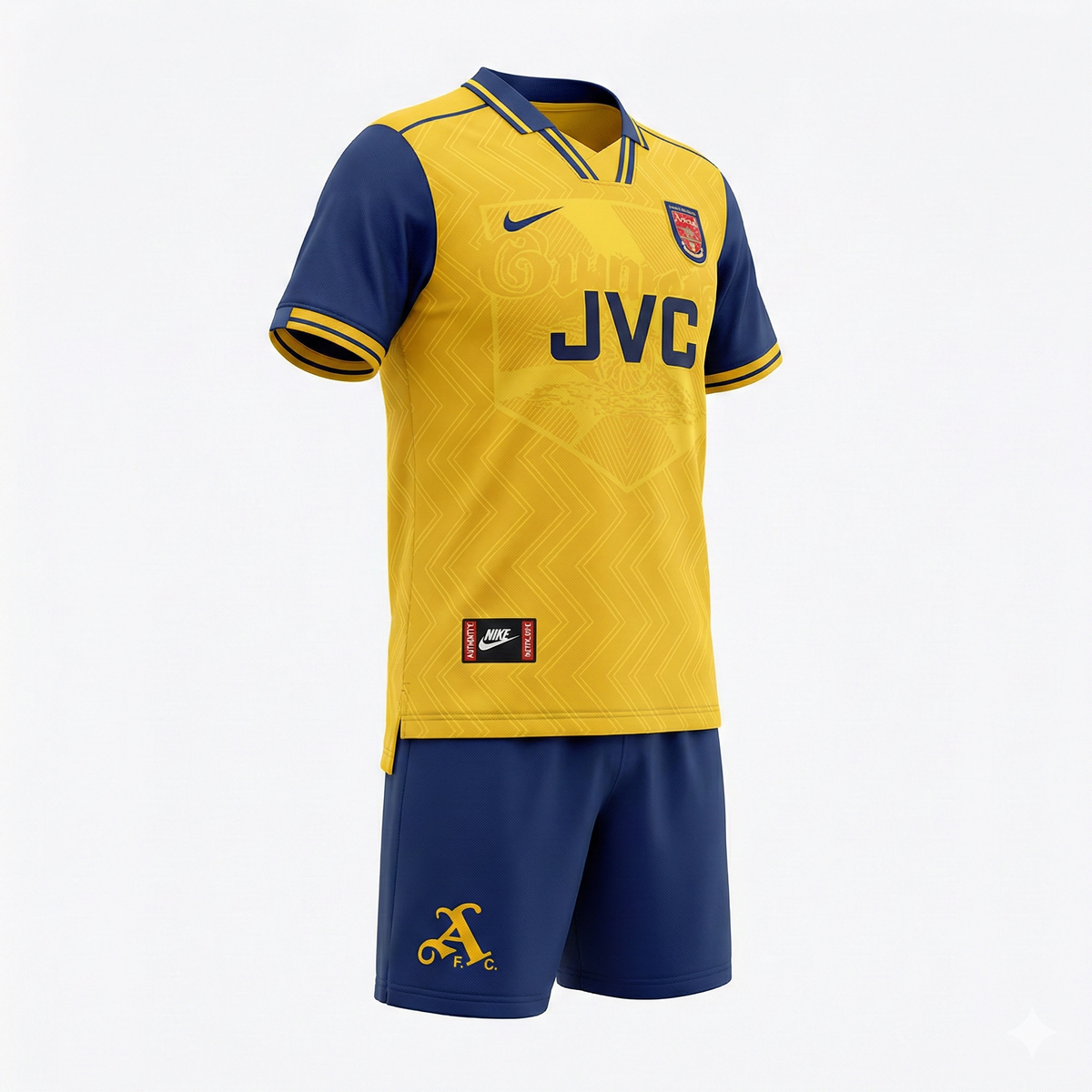 Arsenal Away 1996/1997 Kids Kit (Feels Like New) - Size 28