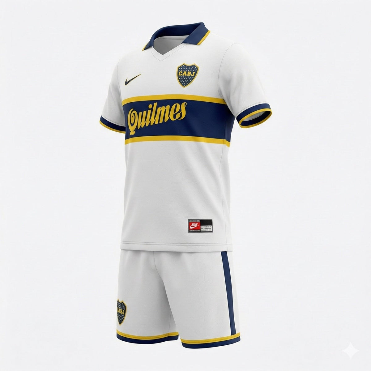 Boca Juniors Away 1996/1997 Kids Kit (Feels Like New) - Size 26