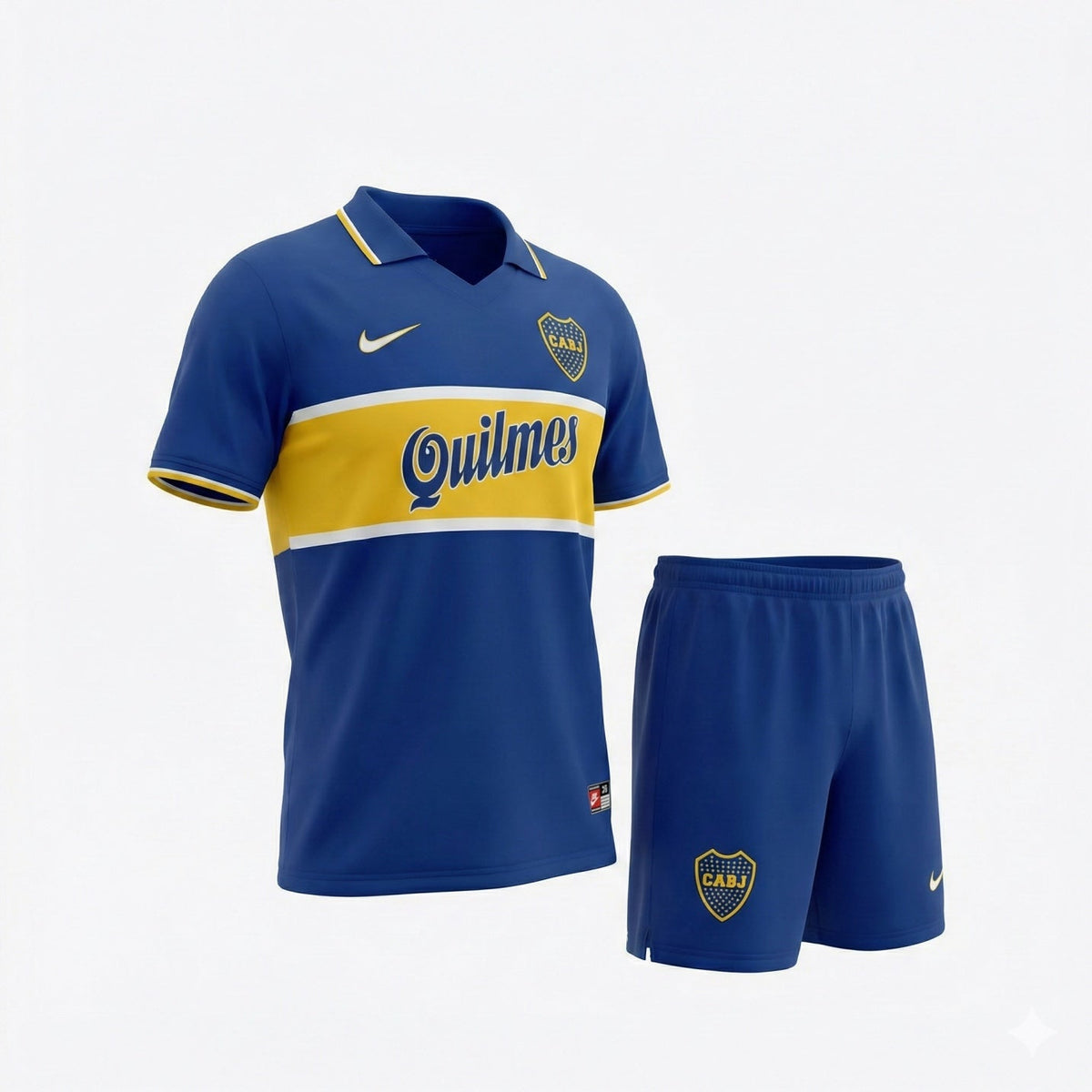 Boca Juniors Home 1996/1997 Kids Kit (Feels Like New) - Size 26