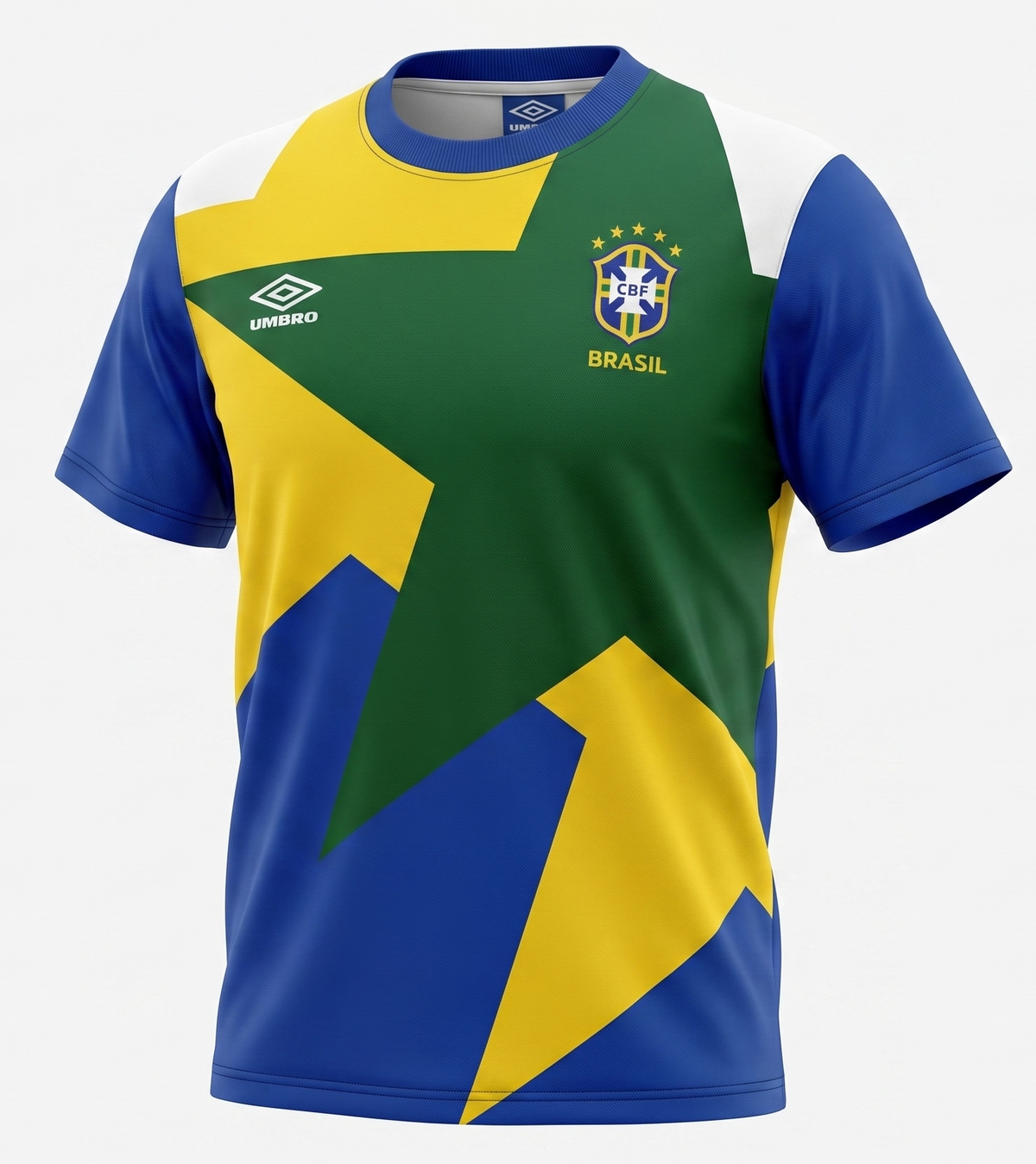 Brazil Blue Yellow Tracksuit 1993/94 - Size M