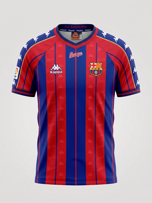 Barcelona 1997-1998 Home (Feels Like New) - Size XXL