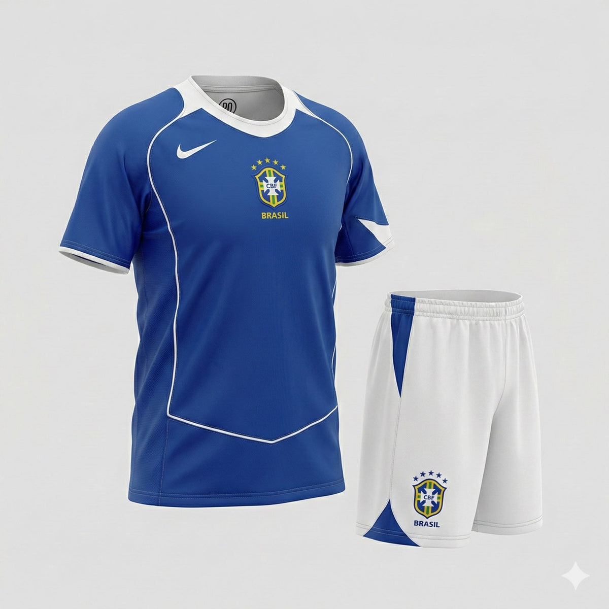 Brazil Away 2004 Kids Kit (Feels Like New) - Size 18