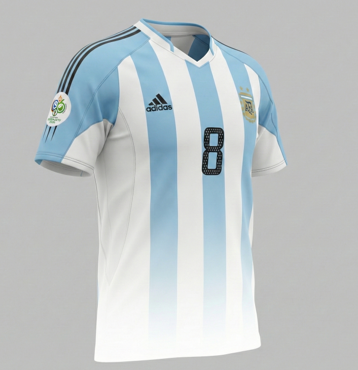 Argentina 2004 Home (Feels Like New) - Size M