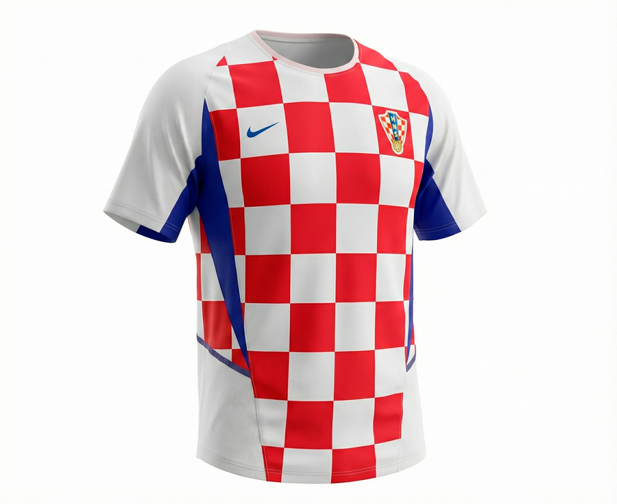 Croatia 2001-2002 Home (Feels Like New) - Size S