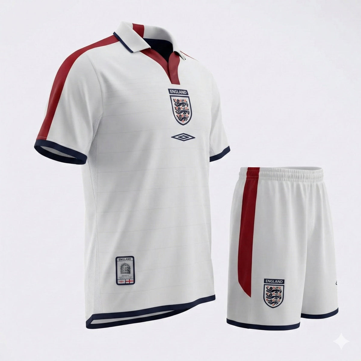 England Home 2004 Kids Kit (Feels Like New) - Size 28