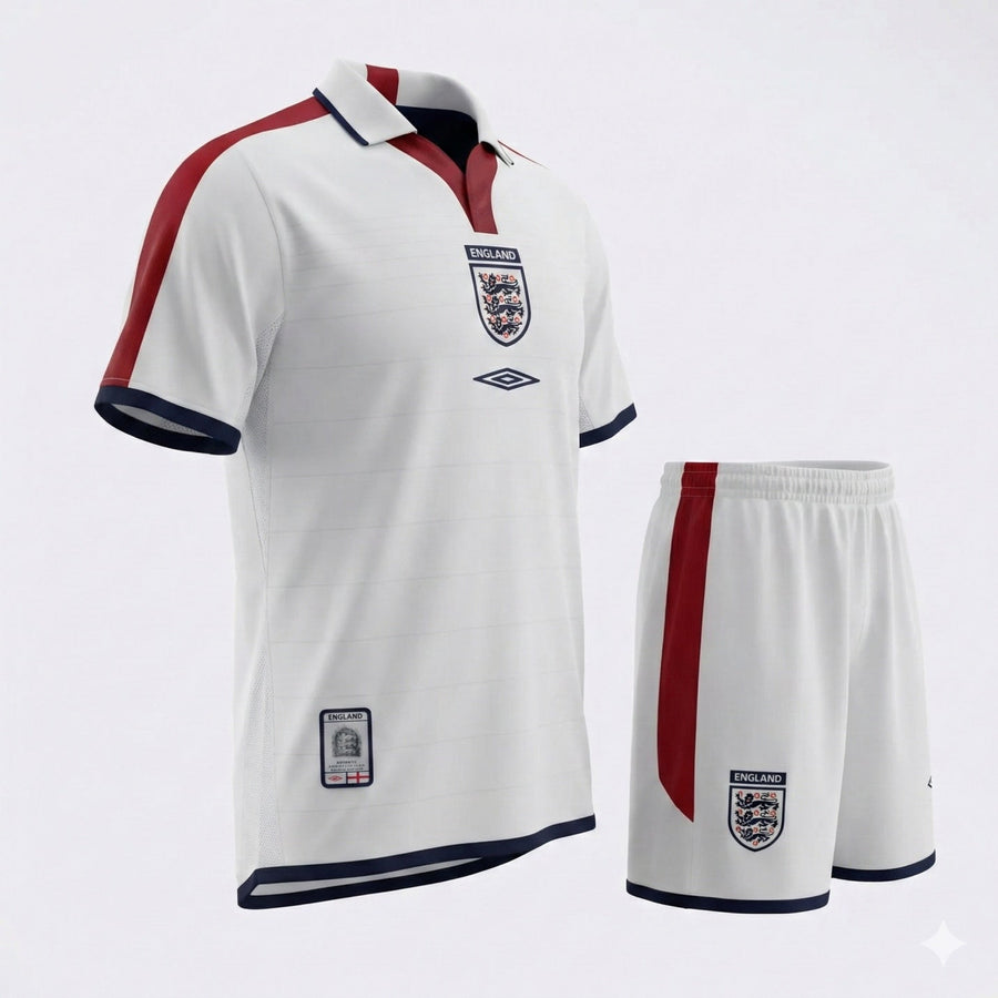 England Home 2004 Kids Kit (Feels Like New) - Size 28