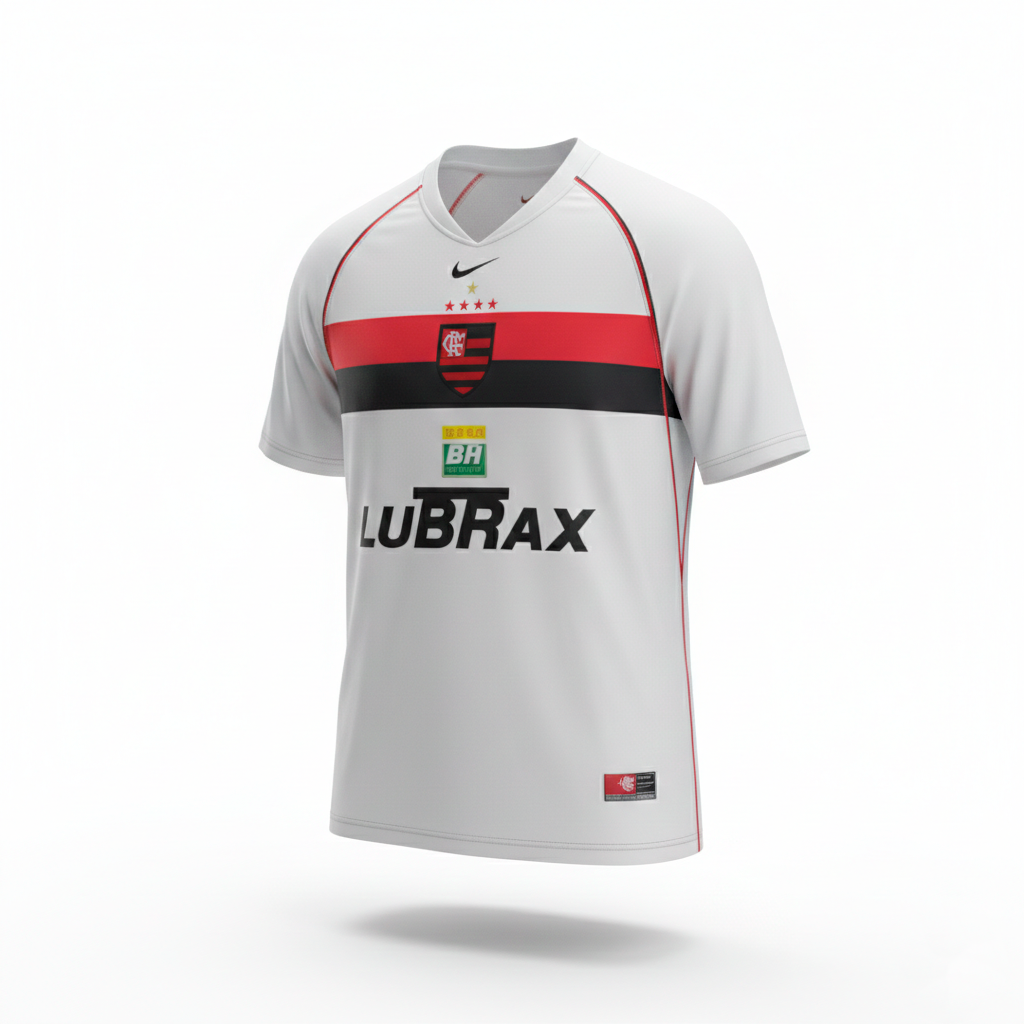 Flamengo 2001-2002 Away (Feels Like New) - Size XL