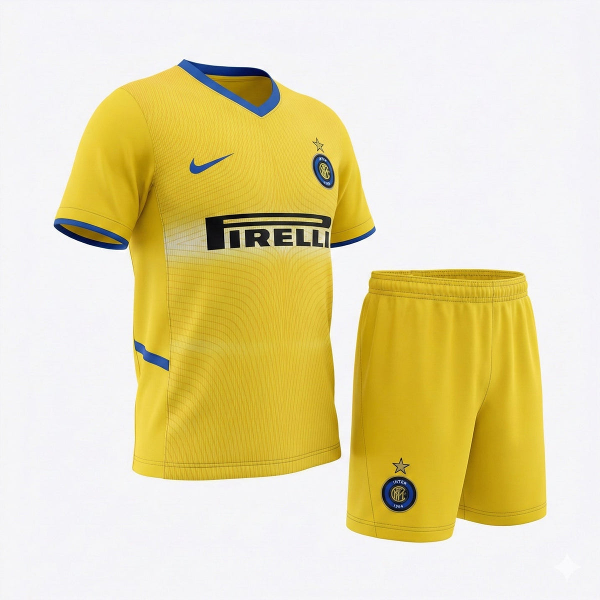 Inter Milan Away 2002/2003 Kids Kit (Feels Like New) - Size 24