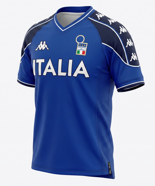 Italy Blue Tracksuit 2002 - Size XS