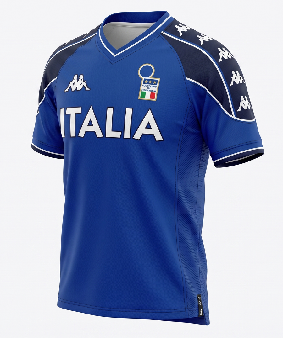 Italy Blue Tracksuit 2002 - Size XS