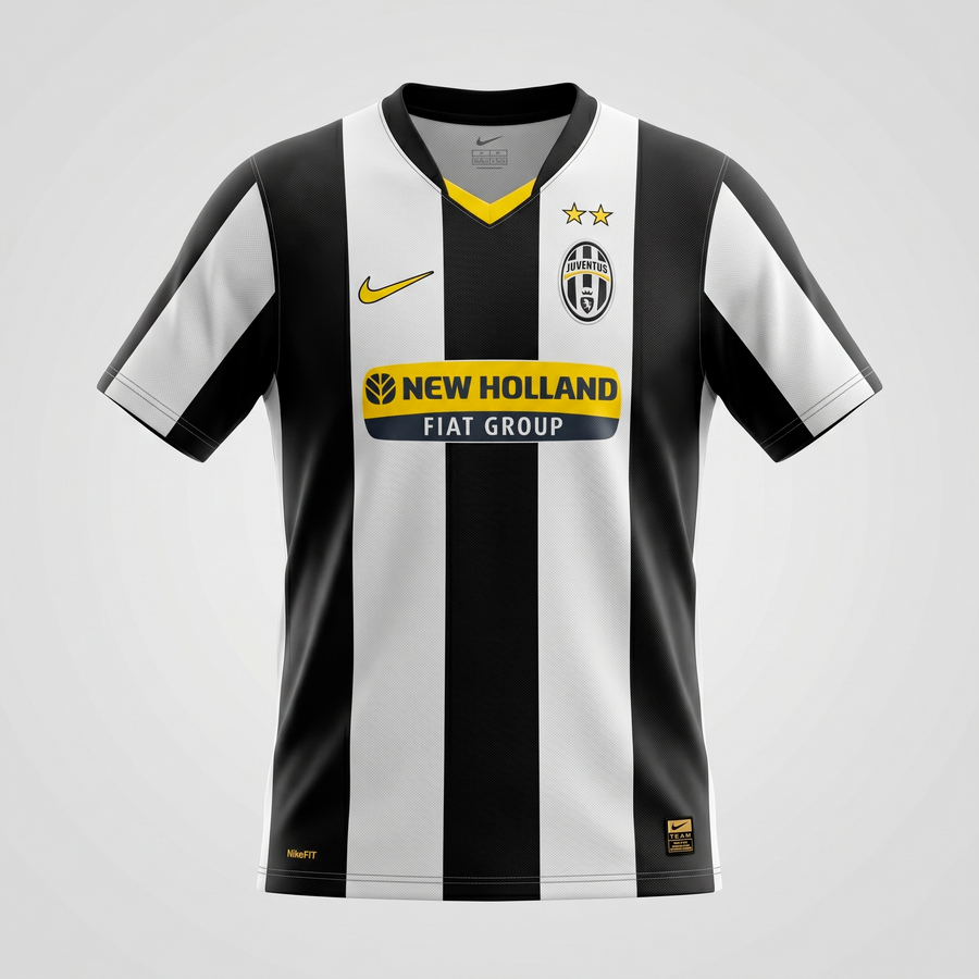 Juventus 2008-2009 Home (New) - Size XS