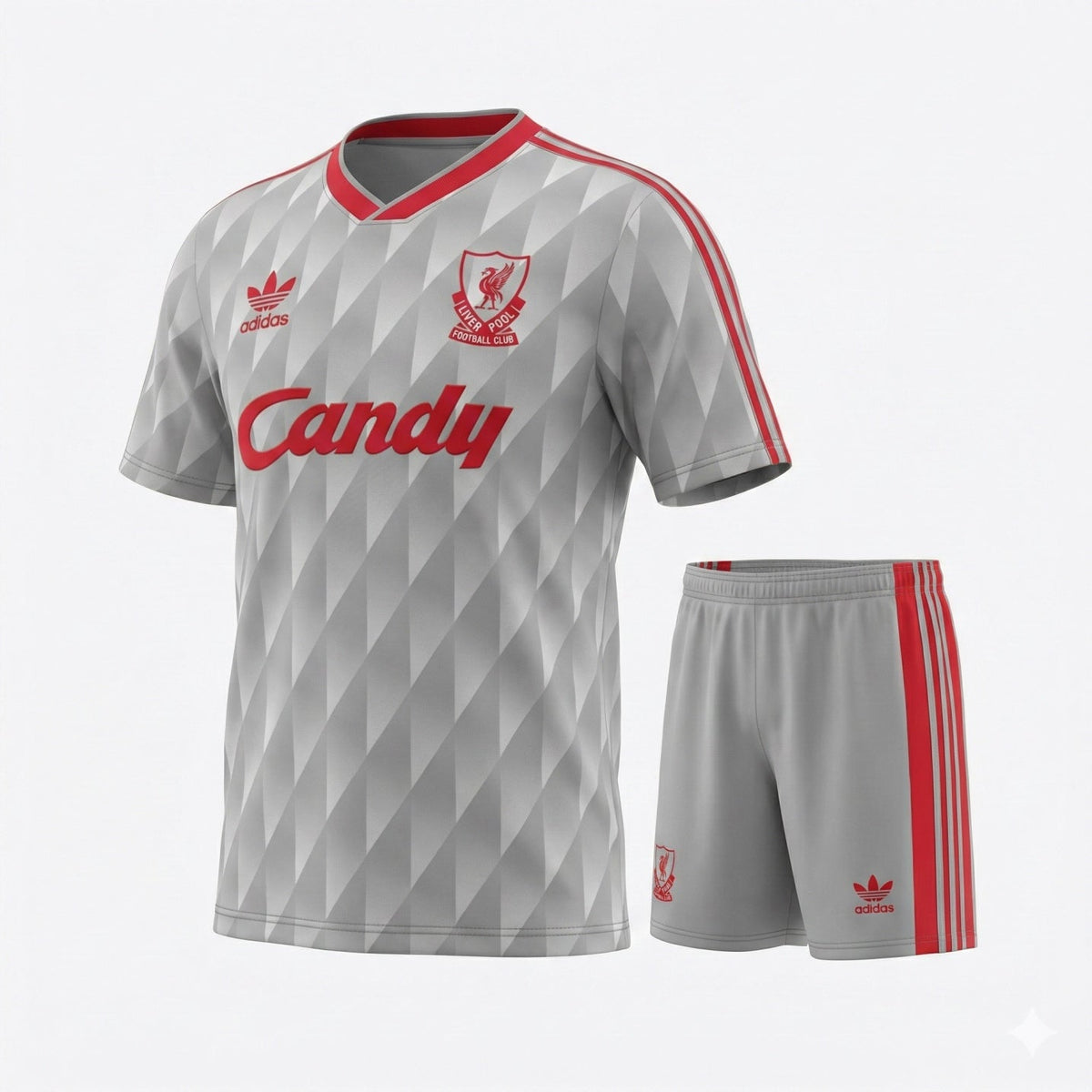 Liverpool Away 1989/1991 Kids Kit (Very Good Condition) - Size 24