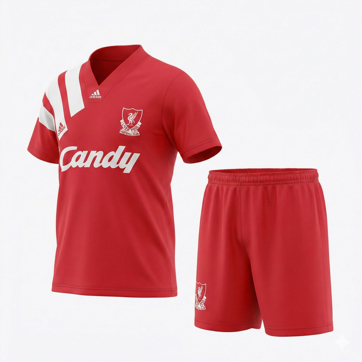Liverpool Home 1991/1992 Kids Kit (Feels Like New) - Size 28