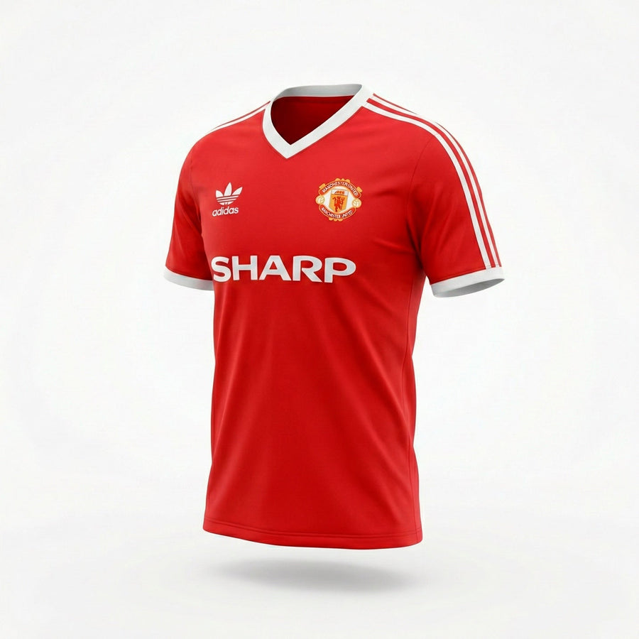 Manchester United 1983-1984 Home (Very Good Condition) - Size L