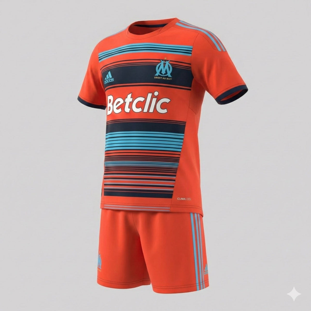 Marseille Home 2011/2012 Kids Kit (New) - Size 26