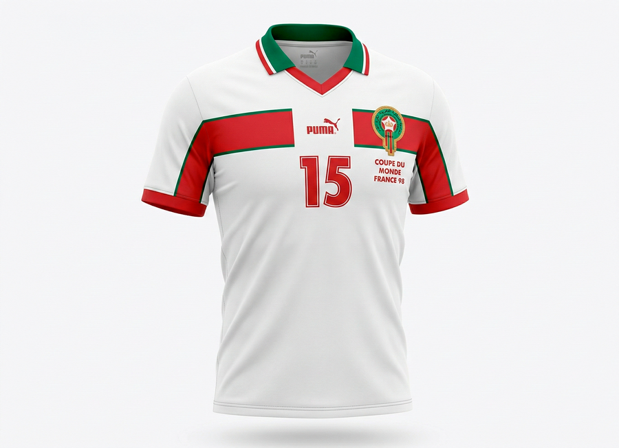Morocco 1998-1999 Away (Feels Like New) - Size M