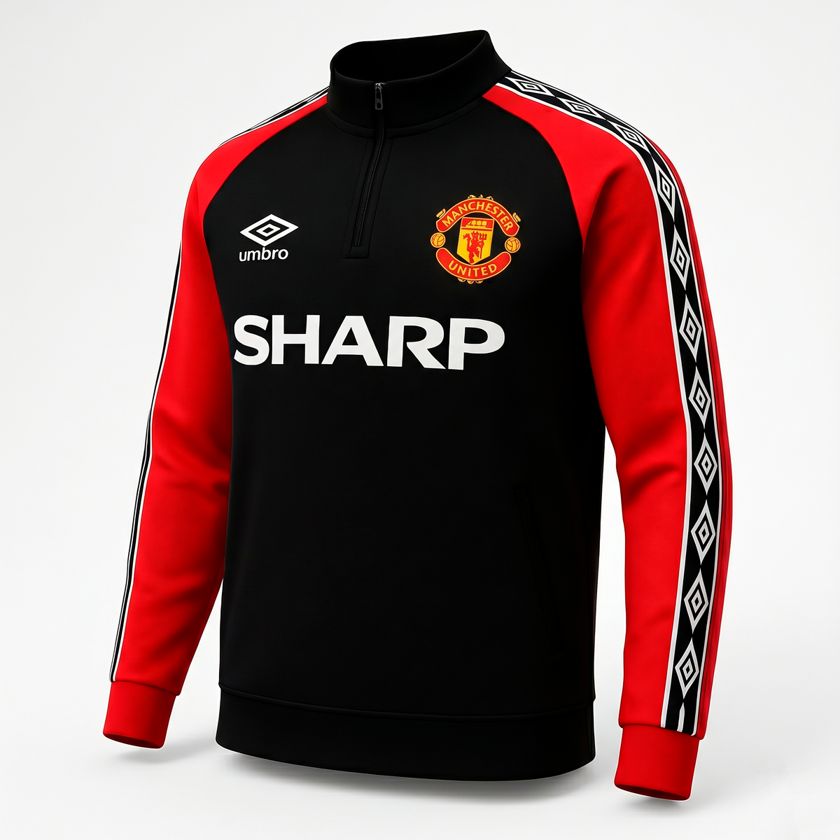 Manchester United 98-99 Home Hoodie - Size L