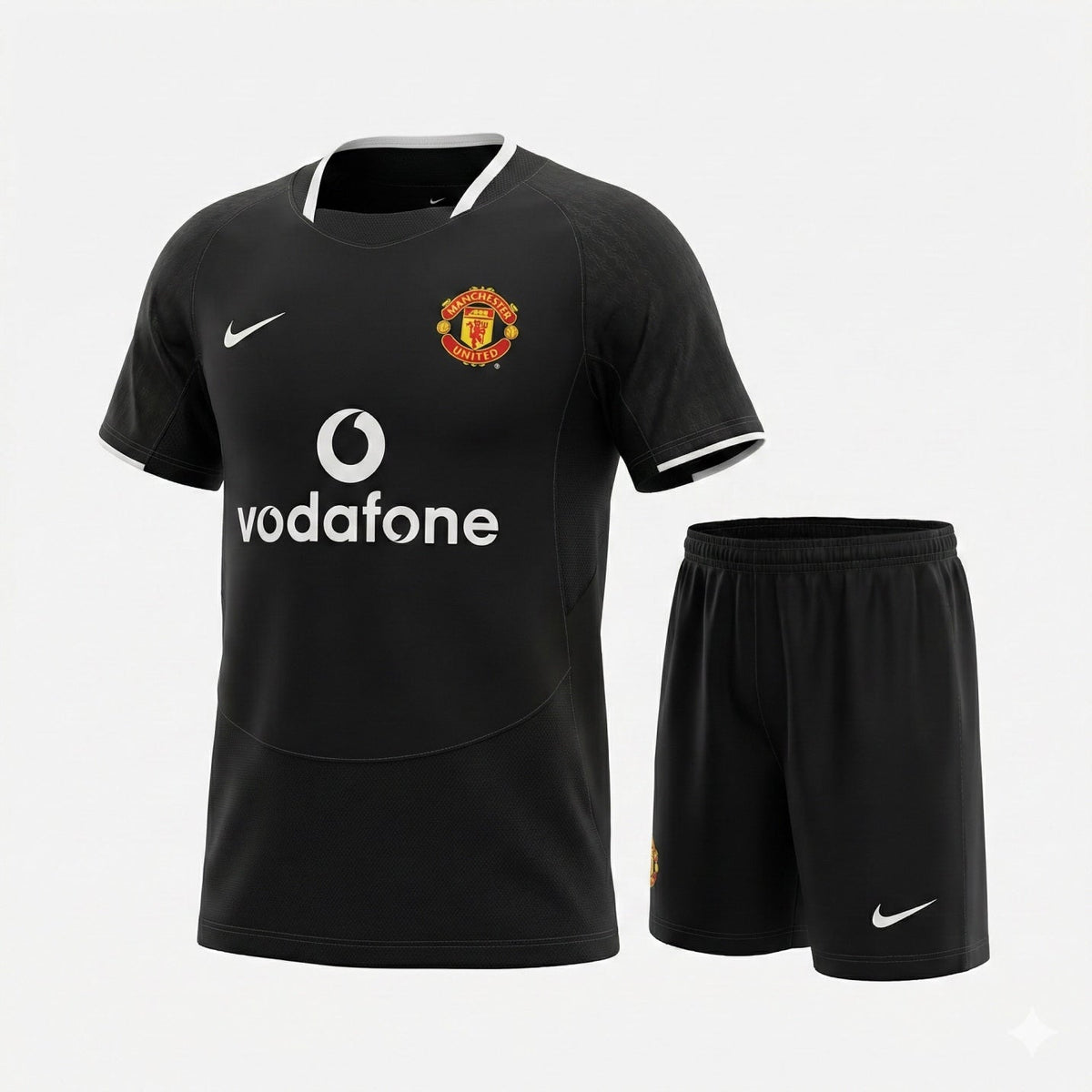 Manchester United Away 2003/2004 Kids Kit (Feels Like New) - Size 28