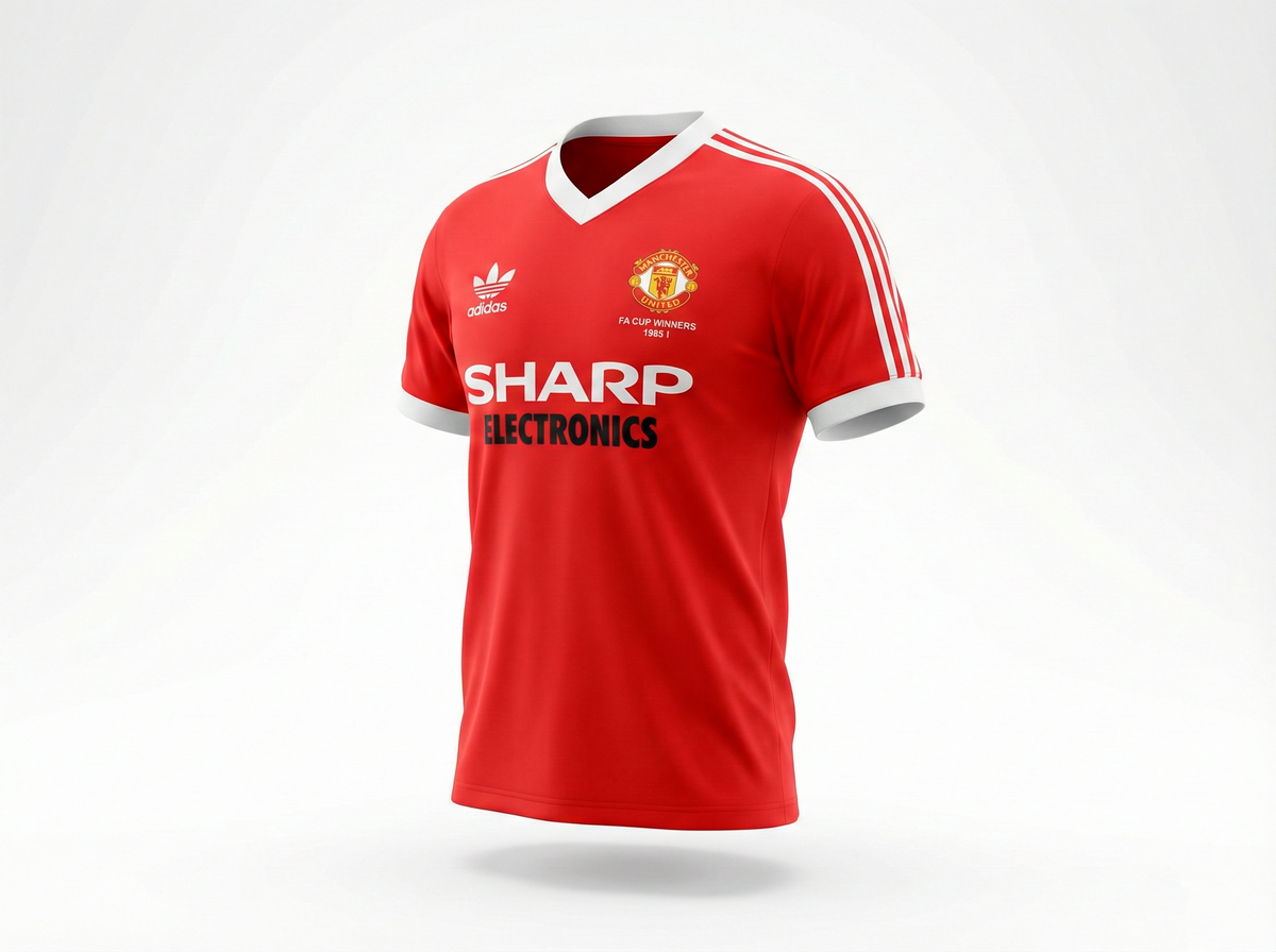 Manchester United 1982-1983 Home (Very Good Condition) - Size L