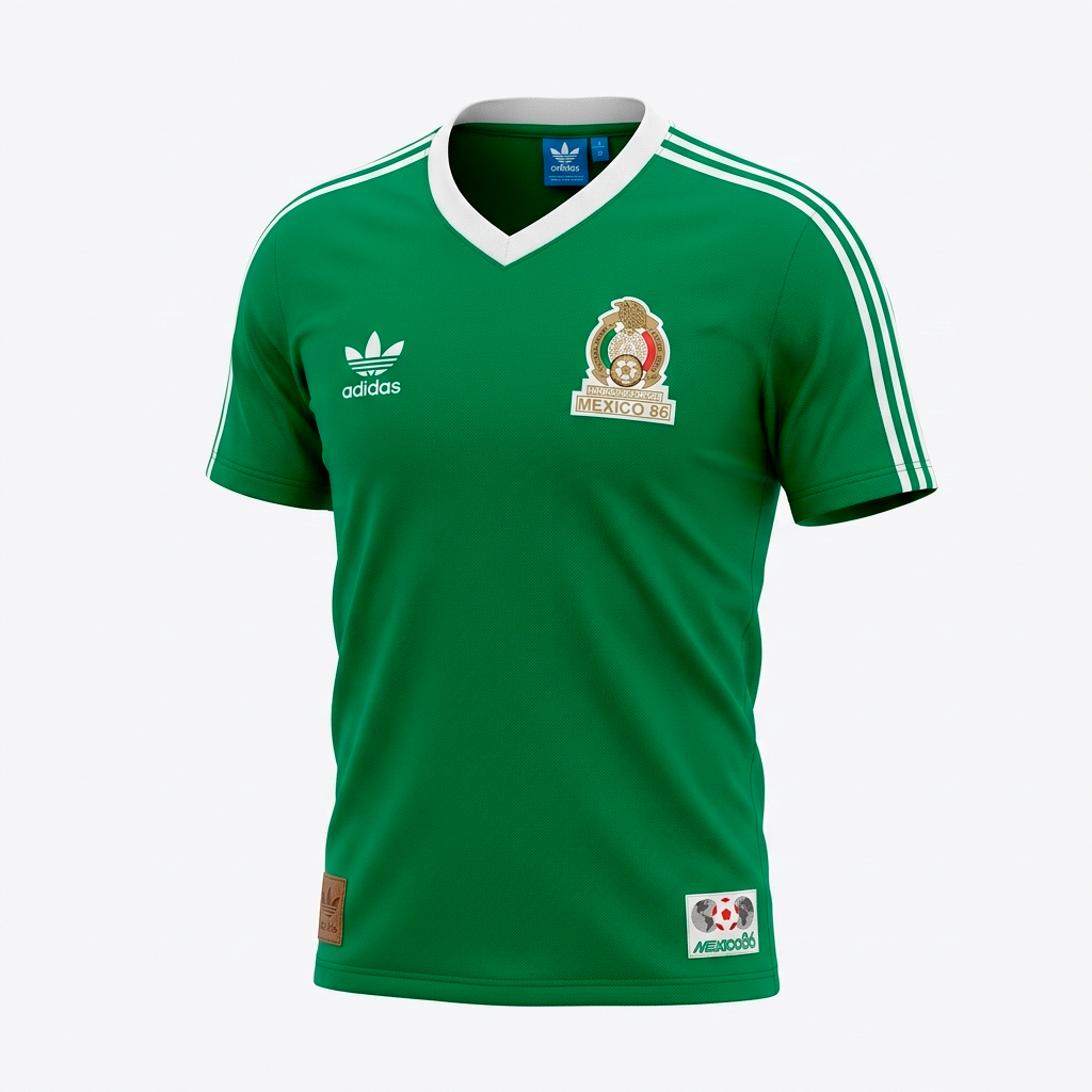 Mexico 1986-1987 Home (Very Good Condition) - Size M