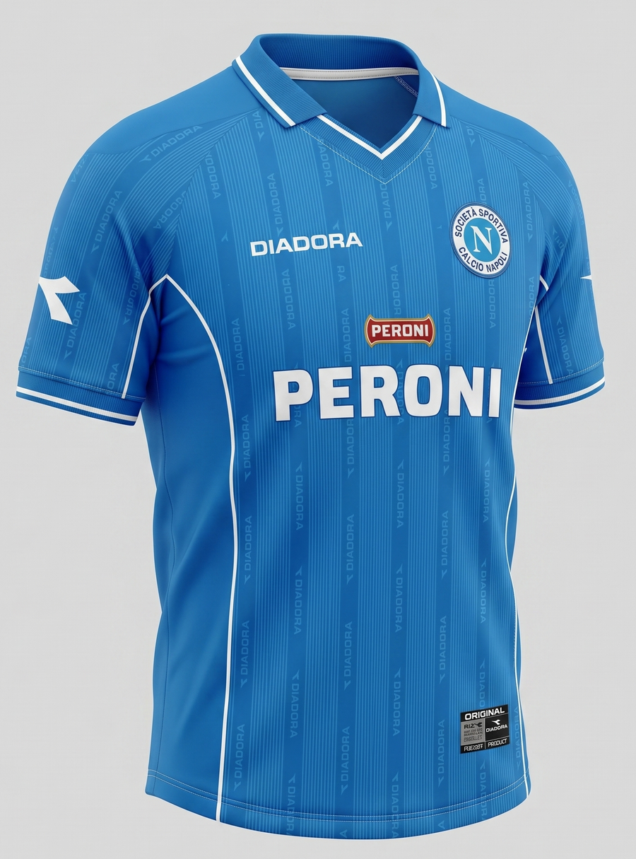Napoli Home 2000/01 (Feels Like New) - Size M