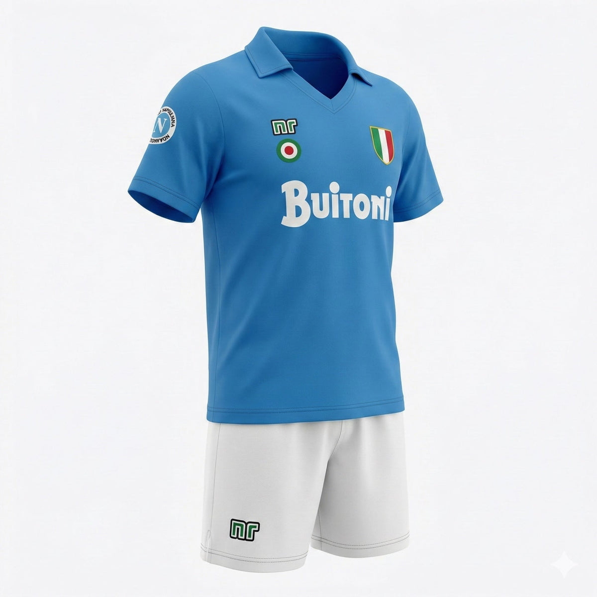 Napoli Home 1987/1988 Kids Kit (Very Good Condition) - Size 20
