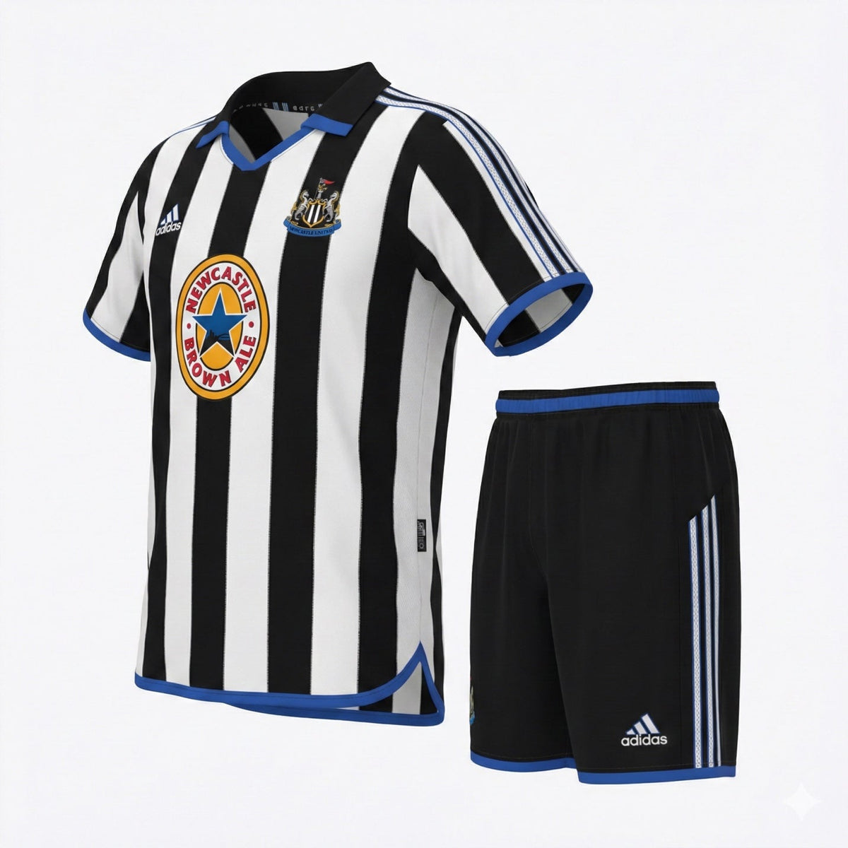 Newcastle United Home 1999/2000 Kids Kit (Feels Like New) - Size 28