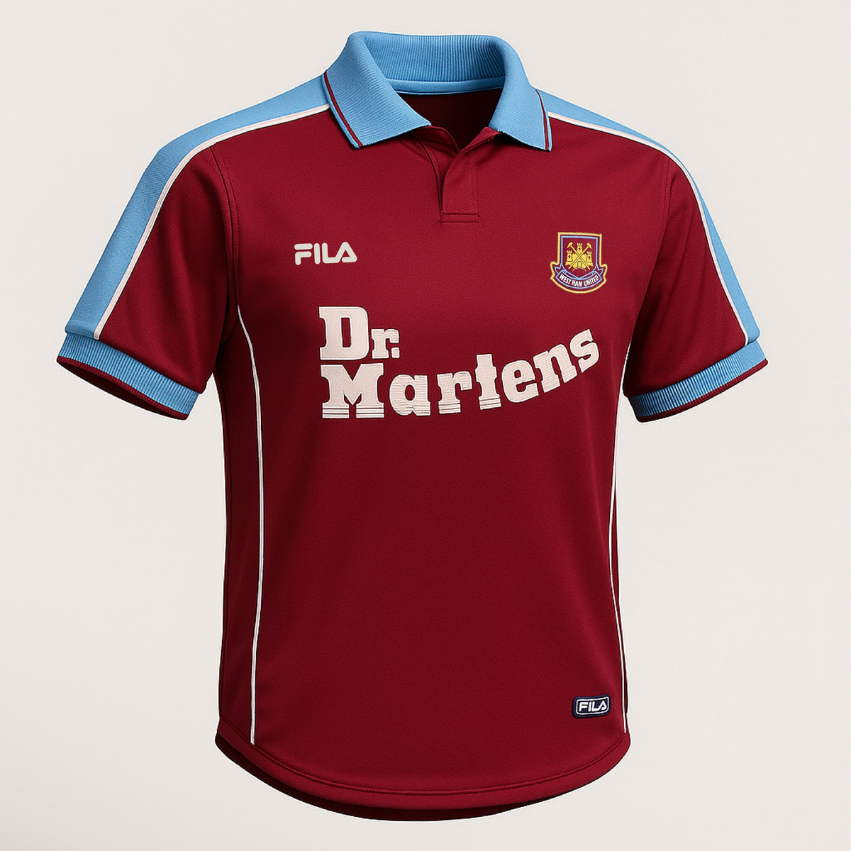 West Ham 1999-2001 Home (Feels Like New) - Size XS