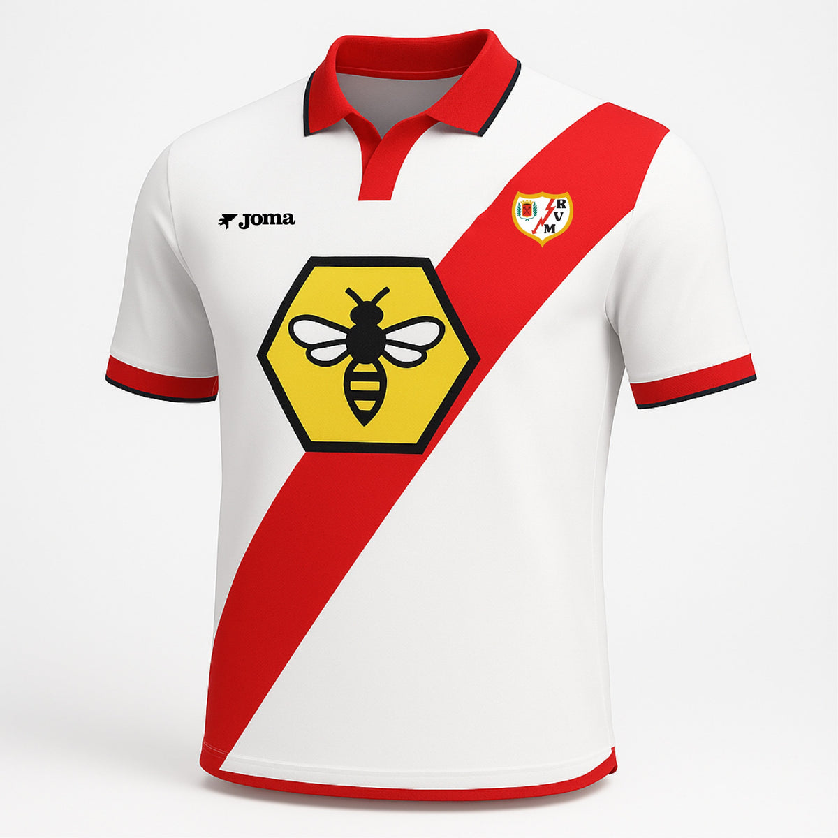 Rayo Vallecano 2001-2002 Home (Feels Like New) - Size M
