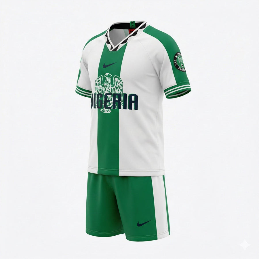 Nigeria Away 1996 Kids Kit (Feels Like New) - Size 26