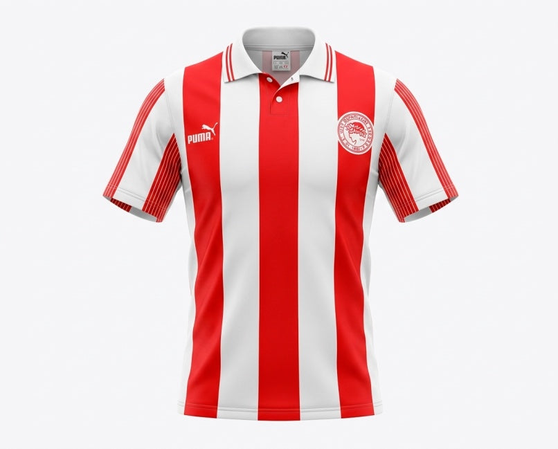 Olympiacos 1995-1996 Home (Feels Like New) - Size XS