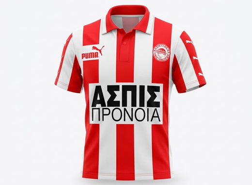 Olympiacos 1997-1998 Home (Feels Like New) - Size M